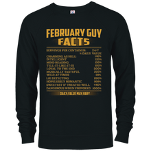 FEBRUARY Guy Facts Birthday t-shirt