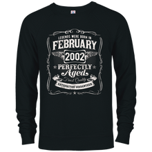 Legends Were Born In February 2002 Shirt Sweet 16th Birthday