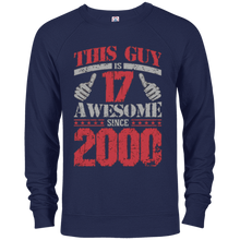 Vintage Born in 2000 17th Birthday Gifts 17 This Guy Awesome