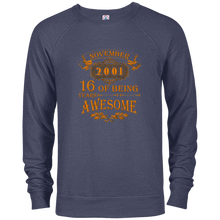 16 Of Being Years Awesome November 2001 Tee Shirt