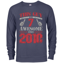 Vintage Born in 2010 7th Birthday Gifts 7 This Guy Awesome