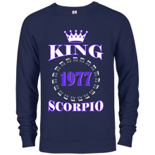 King Scorpio T-Shirt Born In 1977 Birthday Gifts Shirts