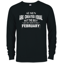 All Men are Created Equal Best Born February Birthday TShirt