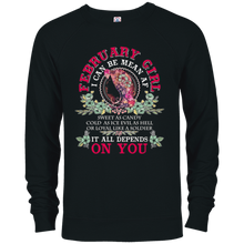 February Girl Can Be Mean Sweet As Candy T-shirt