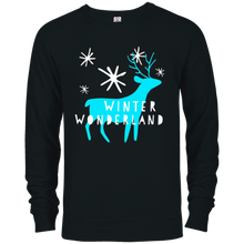 Reindeer Christmas T-shirt Cute Pink and Turquoise for Girls