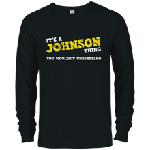 Matching Johnson Family Name Shirt Funny Its a Johnson Thing