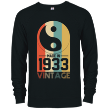 Vintage Yin Yang Retro Made In 1933 85th Birthday Gifts 85