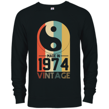 Vintage Yin Yang Retro Made In 1974 44th Birthday Gifts 44