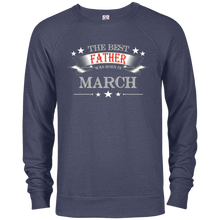 Mens The Best Father was Born in March T-Shirt