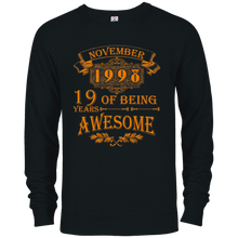 19 Of Being Years Awesome November 1998 Tee Shirt