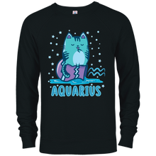 Aquarius Kitty Cat Zodiac February Birthday Astrology Gift
