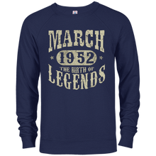 66 years Old 66th Birthday March 1952 Birth of Legend TShirt