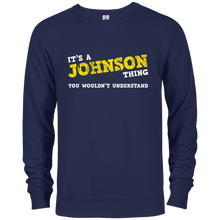 Matching Johnson Family Name Shirt Funny Its a Johnson Thing