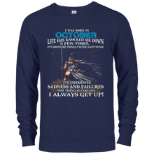 I Always get up - Born in October - Woman T-shirt gift