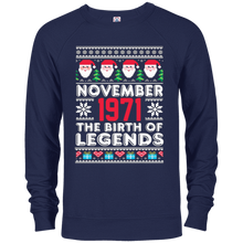 November 1971 The Birth Of Legends Christmas T Shirt