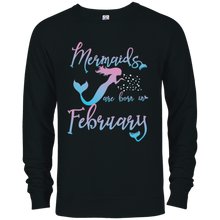 Mermaids Are Born In February. Birthday Present T-Shirt