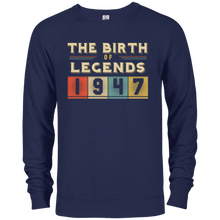 Retro The Birth Of Legend USA 1947 70th Birthday Gift 70 yrs