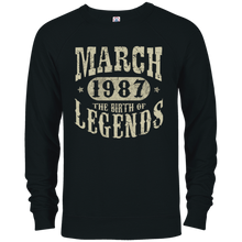 31 years Old 31st Birthday March 1987 Birth of Legend TShirt