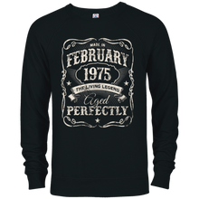 Vintage Made In February 1975 Shirt 43rd Birthday Gift