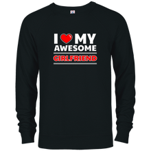 I Love My Awesome Girlfriend T-Shirt Funny Best Girlfriend