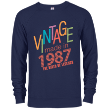 Vintage,retro,since,made,born,in,vintage 1987 30th