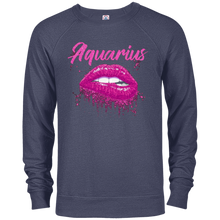 Aquarius Zodiac Birthday Pink Lips T-Shirt for Black Women