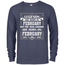 Legends Are Born On February 02 T Shirt February Birthday