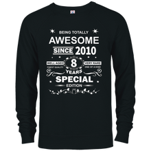 Awesome Since 2010 Special Edition 8th Birthday T-Shirt