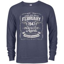 Legends Were Born In February 1947 Shirt 71st Birthday