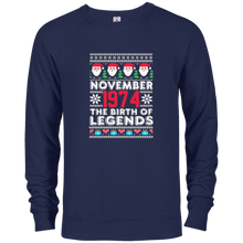 November 1974 The Birth Of Legends Christmas T Shirt