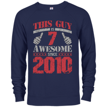 Vintage Born in 2010 7th Birthday Gifts 7 This Guy Awesome