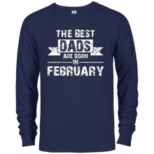 The Best Dads Are Born In February Gift Birthday T-Shirt