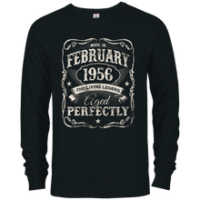 Vintage Made In February 1956 Shirt 62nd Birthday Gift