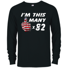 I'm this many 82 Year Old With Finger Up 82th birthday 1935