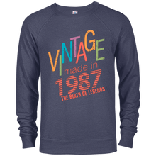Vintage,retro,since,made,born,in,vintage 1987 30th