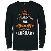 Legends Are Born In February T-shirt