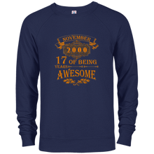17 Of Being Years Awesome November 2000 Tee Shirt
