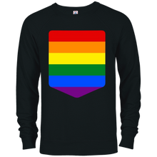 Gay Pride Flag Shirt, LGBT Pride Pocket Print