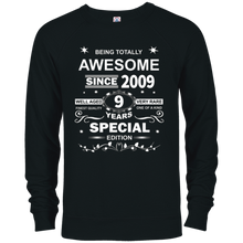 Awesome Since 2009 Special Edition 9th Birthday T-Shirt