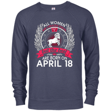 All Women Are Created Equal Born On April 18 T-shirt