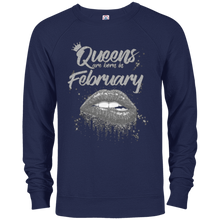 Queens Are Born In February Birthday T-Shirt for Black Women