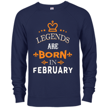 Legends Are Born In February T-shirt