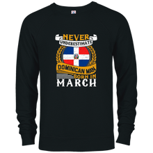 Never Underestimate Dominican Man Born In March T-shirt