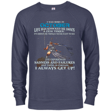 I Always get up - Born in October - Woman T-shirt gift