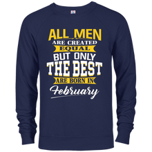 Mens The best man who was born in February T-shirt
