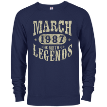 31 years Old 31st Birthday March 1987 Birth of Legend TShirt