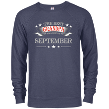 Mens The Best Grandpa was Born in September T-Shirt