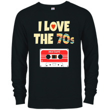 I Love The 70's Vintage Cassette T-Shirt Disco Funk & Retro