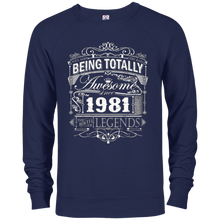Awesome Since 1981 36th Birthday T Shirt 36 Years Old