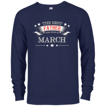 Mens The Best Father was Born in March T-Shirt